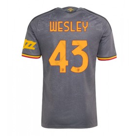 AS Roma Wesley Franca #43 Tredje skjorte 2026-27 Kortermet
